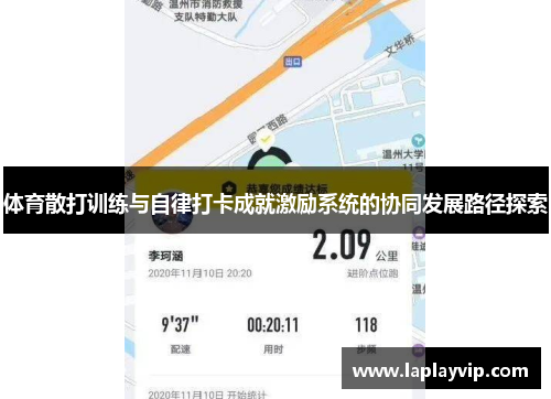 体育散打训练与自律打卡成就激励系统的协同发展路径探索